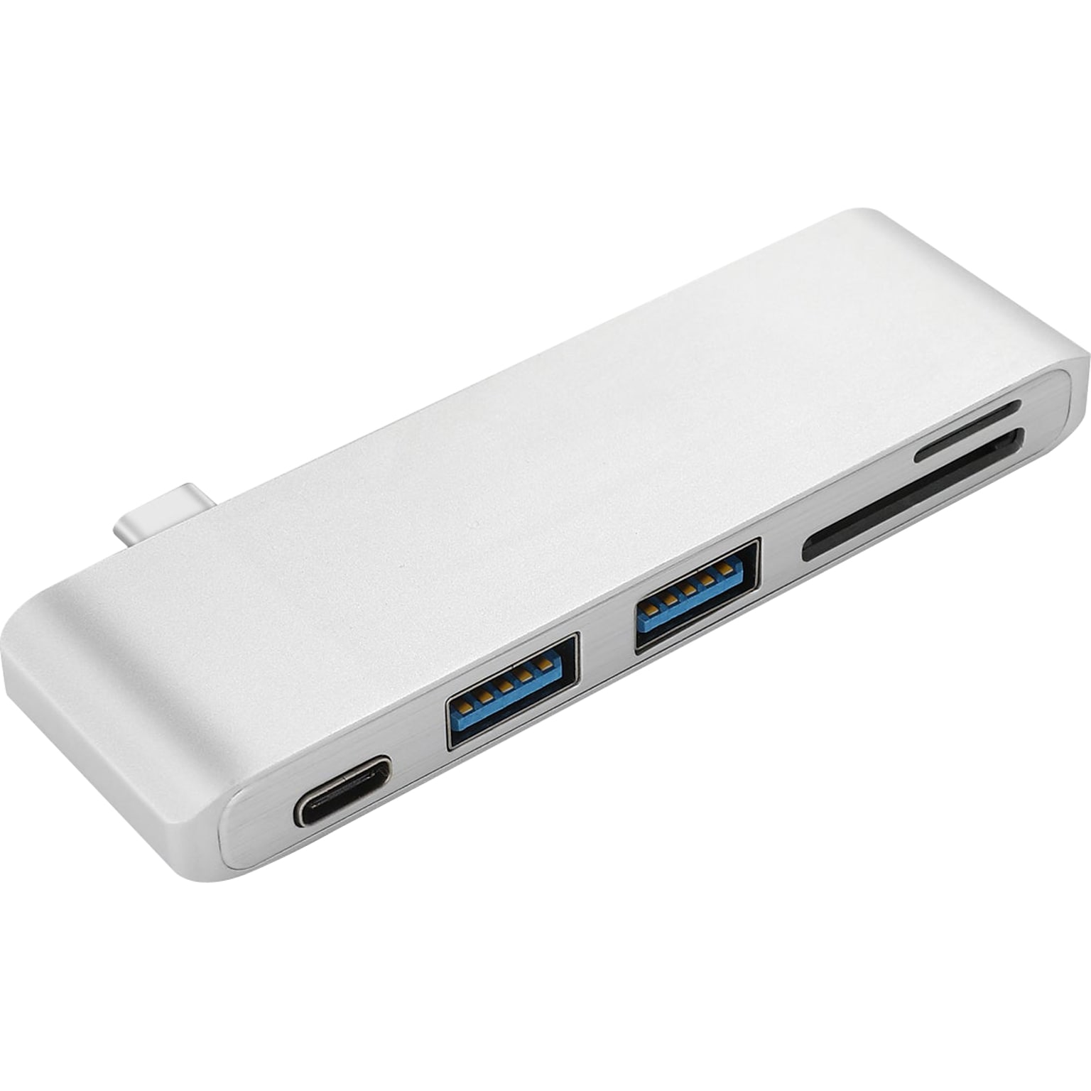 OTM Essentials Basics 3-Port USB-C Hub, White (OB-AIAN)