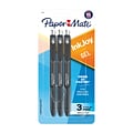 Paper Mate InkJoy Retractable Gel Pen, Medium Point, Black Ink, 3/Pack (1951637)