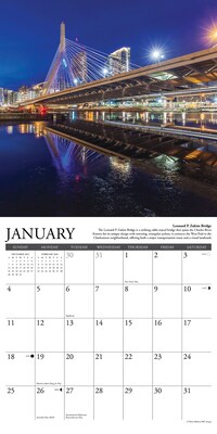 2026 Willow Creek Boston 12" x 12" Monthly Wall Calendar (50330)