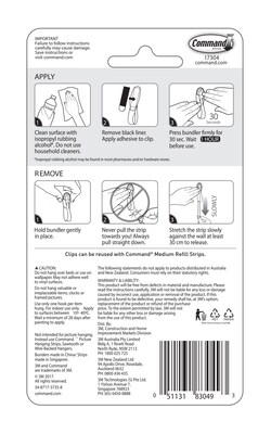 Command Cord Bundlers, White, 2 Bundlers (17304-ES)