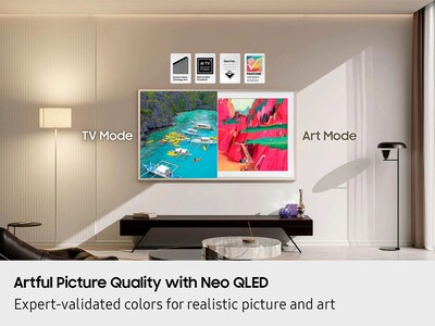 Samsung The Frame Pro 65" Smart 4K Ultra AI Enabled TV (QN65LS03FWFXZA)