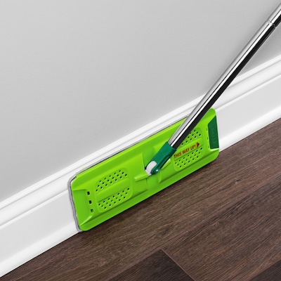 Libman Rinse 'n Wring Microfiber Butterfly Mop & Bucket Kit, Green (1516001)