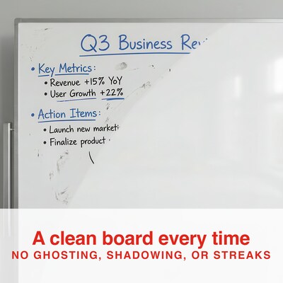 Staples Whiteboard Cleaner, 8 oz., 12/Pack (ST63631)