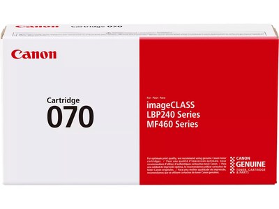 Canon 070 Black Standard Yield Toner Cartridge (5639C001)