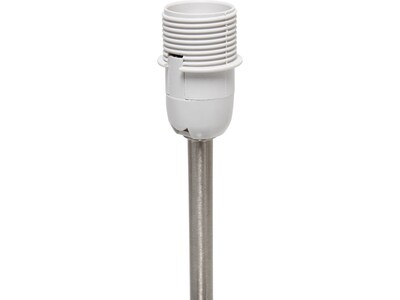 Creekwood Home Nauru Incandescent Table Lamp, Sand Nickel/Black (CWT-2007-BK)
