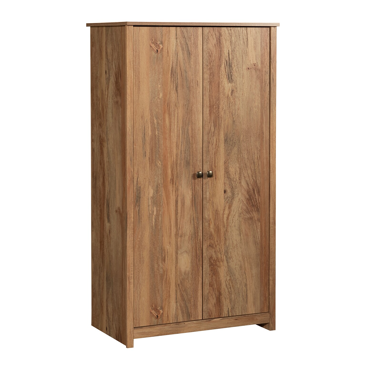Sauder River Ranch 60H Storage Cabinet with 5 Shelves, Sindoori Mango (437320)