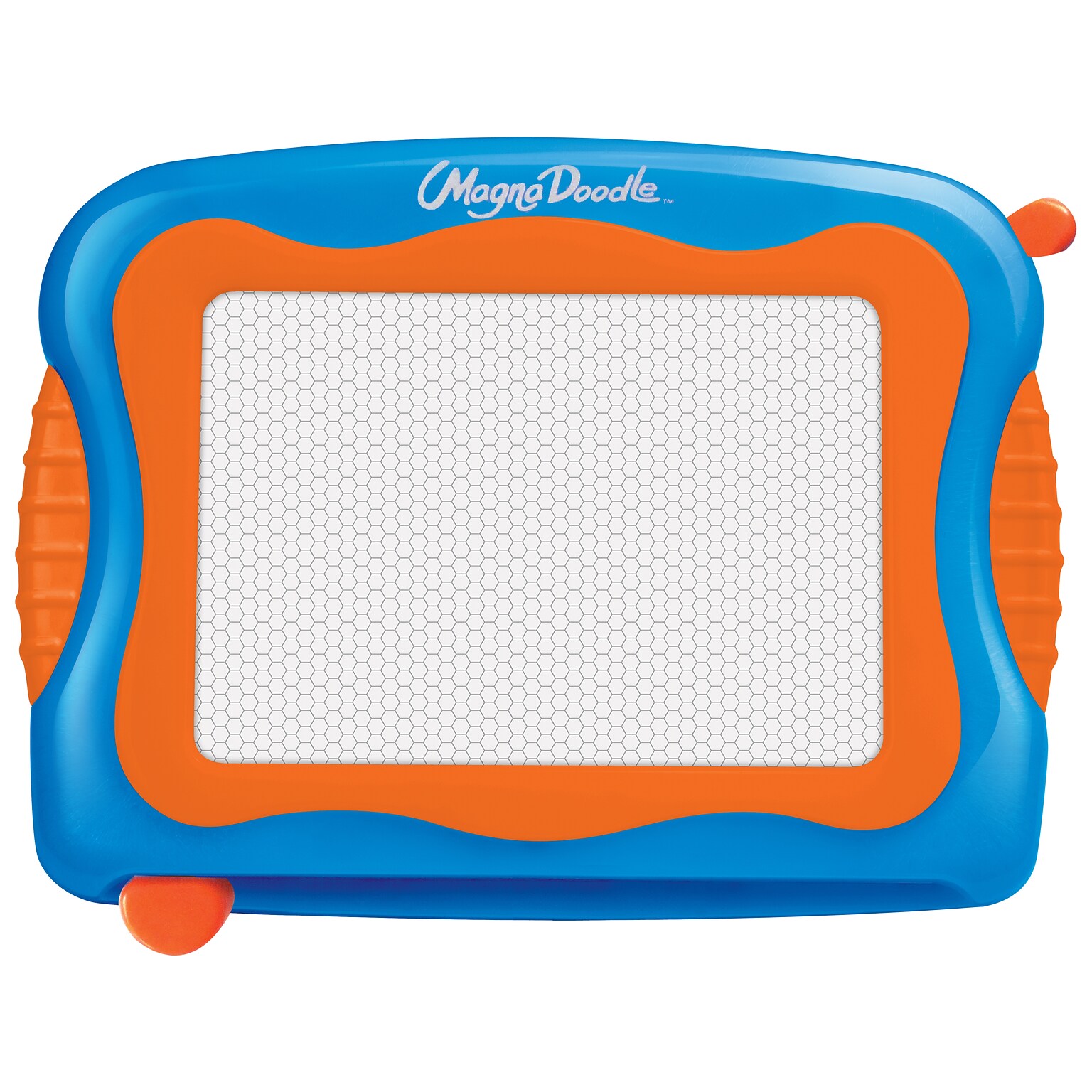 Cra-Z-Art Mini Magna Doodle Magnetic Drawing Toy, Blue/Orange (14539)