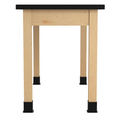 Diversified Woodcrafts Rectangular Science Lab Table, 48" x 24", Light Hardwood (P7102BM30N)