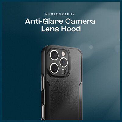 SaharaCase Classic Scorpion Case and Tempered Glass Kit with MagSafe Wallet Bundle for iPhone 16 Pro, Scorpion Black, (CP00687)