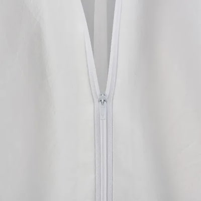Global Industrial Disposable Microporous Coverall, Elastic Wrists/Ankles, White, 3XL, 25/Case (708189XXXL)