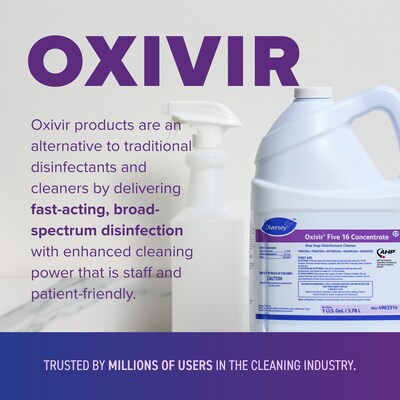 Oxivir Five 16 Cleaner Disinfectant, 128 Oz., 4/Carton (4963314)