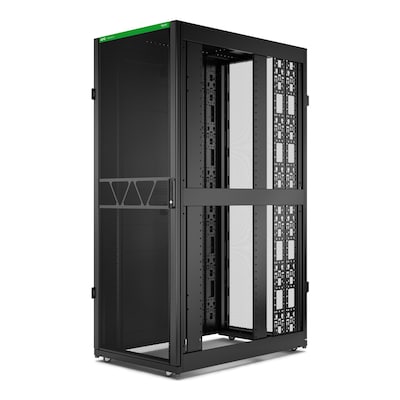 APC NetShelter SX 42U Server Cabinet Enclosure, Black (AR3350B2)