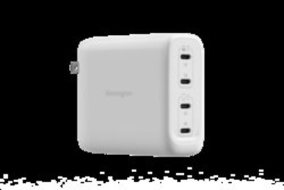 Kensington 140W USB-C GaN 4-Port Charger for Laptops & Mobile Devices, White (K38102NA)