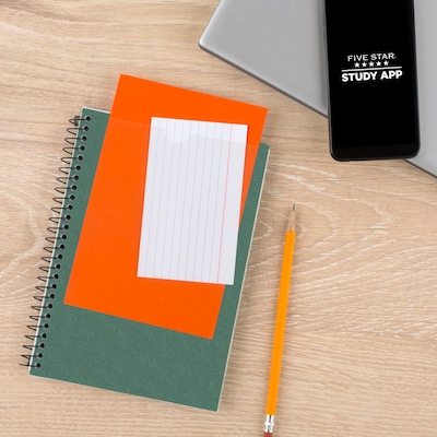 2026-2027 Five Star 5.5" x 8.5" Academic Weekly & Monthly Customizable Planner, Poly Cover, Assorted Colors (CAW451-00-27)