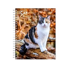 2024 BrownTrout Cat Lovers 6 x 7.75 Weekly & Monthly Engagement Planner, Multicolor (9781975468835