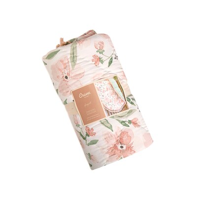 Baby Crane Parker Quilted Playmat, Floral Colors (BC-100PM)