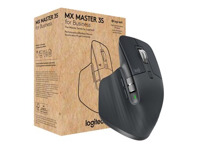 Logitech MX Master 3S Wireless Handed Laser & USB Mouse, Graphite | Quill.com