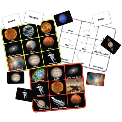 The Learning Journey Match It! Space Bingo (LJI668351)