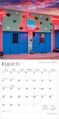 2026 BrownTrout Land of Enchantment New Mexico Places 12" x 12" Monthly Wall Calendar (9798330704309)