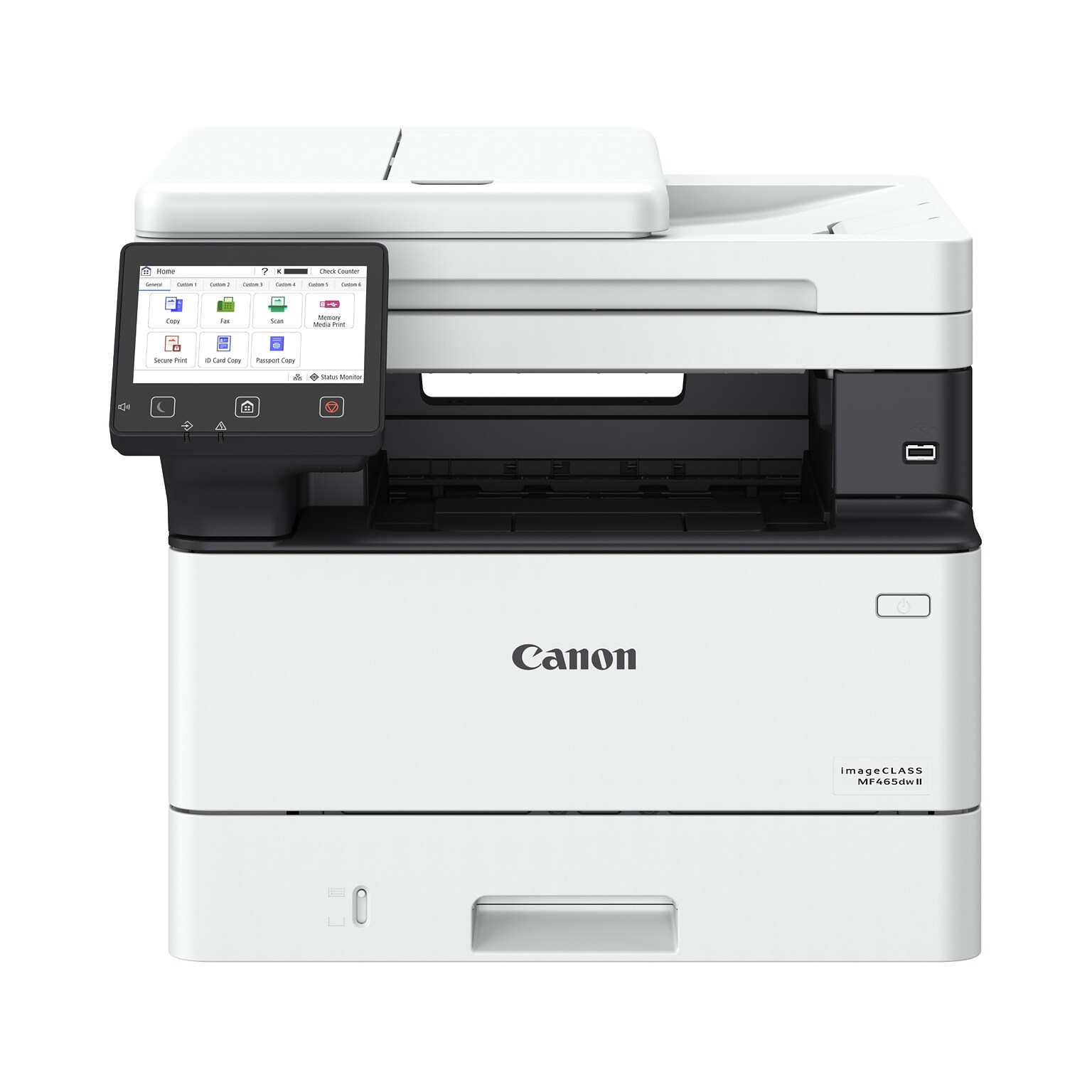Canon imageCLASS MF465dw II Wireless Black & White All-In-One Laser Printer, Best for Office (7188C006)