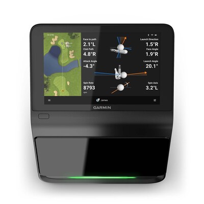 Garmin Approach R50 010-02542-00 Premium Golf Launch Monitor and Simulator, Black