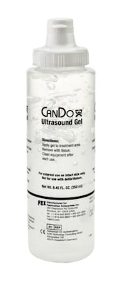 CanDo Ultrasound Gel, 8.5 oz, Case of 12 (50-5600-12)