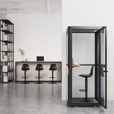 FlexiSpot BS1B Adjustable Height Stool for Soundproof Booths