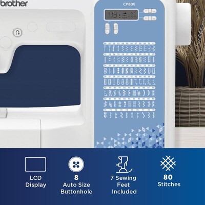Brother Computerized Sewing Machine (CP80X)