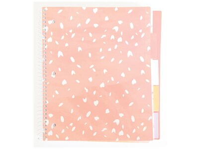 Carolina Pad Silver Lining 5-Subject Notebook, 9.75" x 11", College-Ruled, 150 Sheets, Assorted Colors (17504)