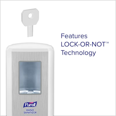 Purell CS4 Wall Mounted Hand Sanitizer Dispenser, White (5121-01)