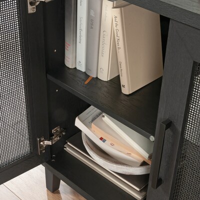 Sauder Tiffin Line 30" Storage Cabinet with 2 Shelves, Raven Oak (433270)