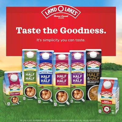 Land O'Lakes Mini-Moo's Half and Half Liquid Creamer, 0.28 oz., 192/Carton (ORG100718)