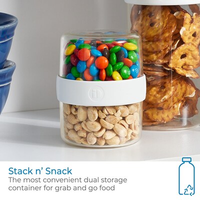 iDESIGN Stack 'n Snack Small Containers, 2/Pack (28210M2)