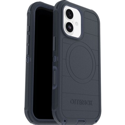 OtterBox Defender Series Pro MagSafe Phone Case for Apple iPhone 17, Shock Absorbing, Blue Sentiment (77-98407)