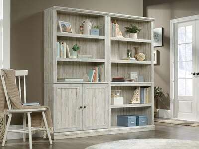 Sauder Select 70H 5-Shelf Bookcase, White Plank (426420)