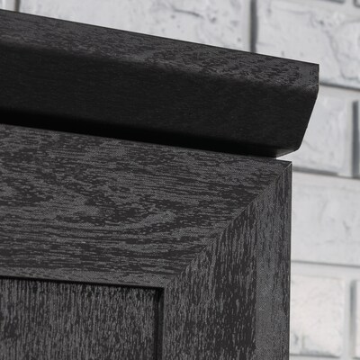Sauder HomePlus 71"H Storage Cabinet with 6 Shelves, Raven Oak (435131)