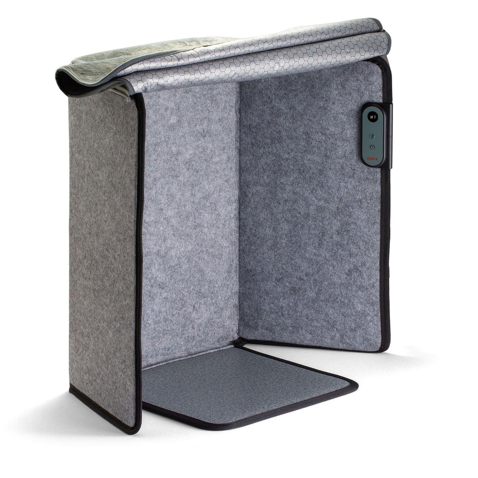 Heetz Foot and Leg Portable Radiant Electric Heater, Gray (HTZ110)