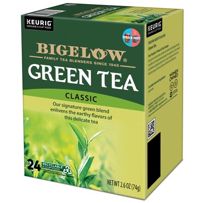 Bigelow Classic Green Tea, Keurig® K-Cup® Pods, 24/Box (5000363992)