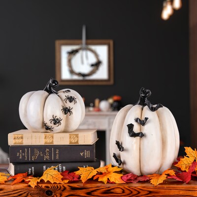 National Tree Company 9 Halloween Crawling Bats Pumpkin (HH75-P183114ZW1)