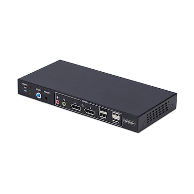 StarTech P2ADD121D-KVM-SWITCH USB DisplayPort HDMI 8-Port KVM Switch
