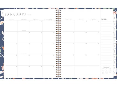 2024 Blue Sky Effie 8.5" x 11" Weekly & Monthly Planner, Multicolor (138325-24)