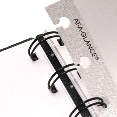 2027 AT-A-GLANCE 8.75" x  11" Calendar Year Weekly & Monthly Appointment Book, Plastic Cover, Black (70-950E-05-27)