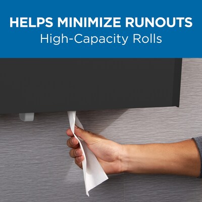 Pacific Blue Select Jumbo Jr. Toilet Paper, 2-ply, White, 1000 ft./Roll, 8 Rolls/Carton (13728)