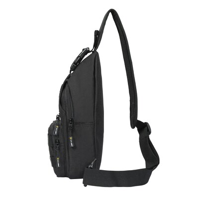 U.S. Army DELTA Tactical Polyester Sling Bag, Black (USBDEL12BLK)