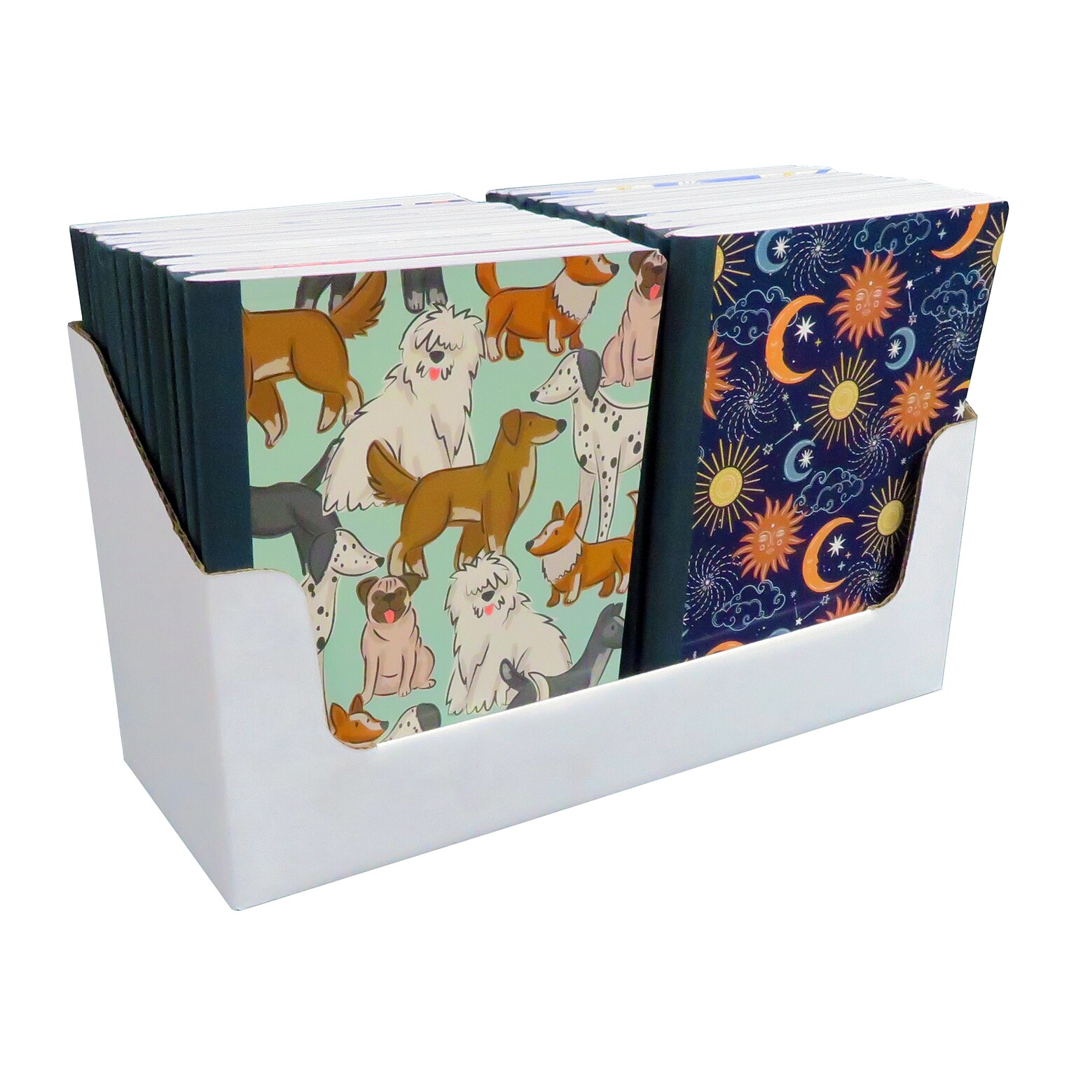 Studio Series Hard Cover Composition Books, College Ruled, 20 lb. Paper, Assorted Studio Series Cover Designs, Set of 24