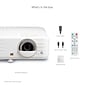 ViewSonic 4K UHD Projector with 4000 Lumens, 240Hz, 4.2ms for Home Theater and Gaming, White (PX748-4K)