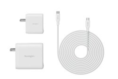 Kensington USB-C® to USB-C® 240W Fast Charging Cable, 6.6ft (2m) High-Speed Cable for Laptops & Mobile Devices - K32304WW