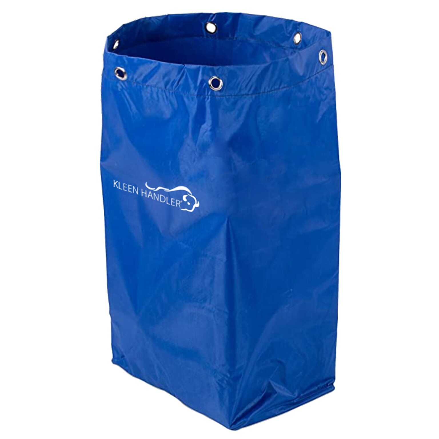 BISON LIFE Kleen Handler Cleaning Cart Replacement Bag, Blue Nylon, 23 gal. Capacity (BPKH-BAG6MM-1B)