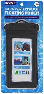 DryPro Waterproof Floating Smartphone Pouch with Strap