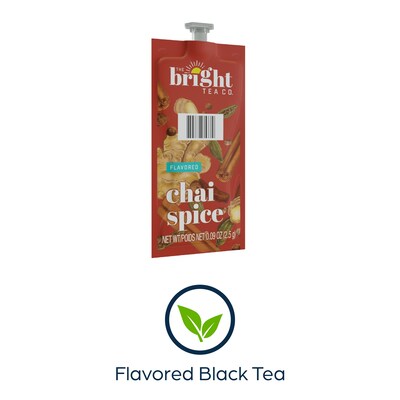 The Bright Tea Co. Chai Spice Tea, Flavia Freshpacks, 100/Carton (MDRB501)
